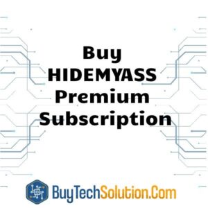 Buy HIDEMYASS Premium Subscription