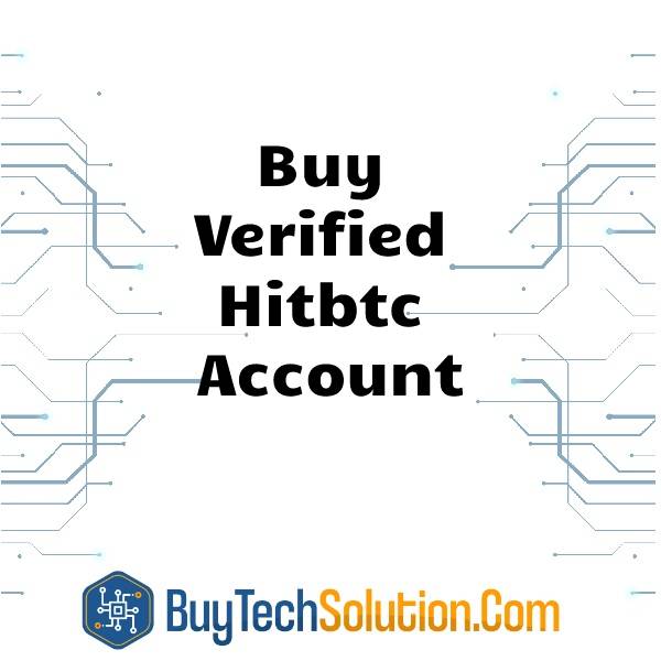 Buy Verified Hitbtc Account