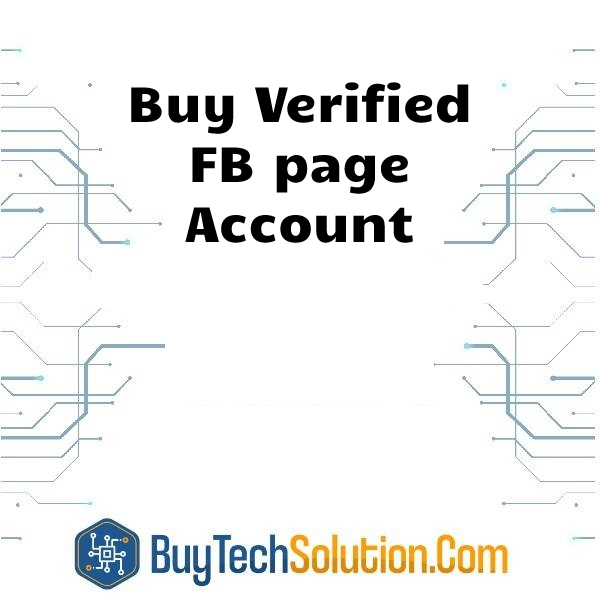 Buy FB page Account