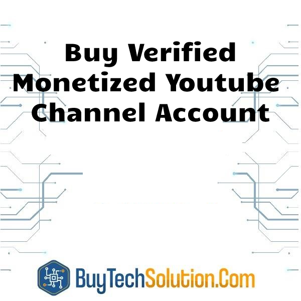 Buy Monetized Youtube Channel Account